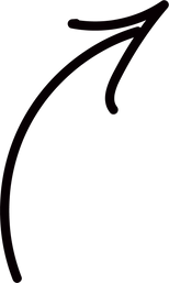 Curved Up Arrow